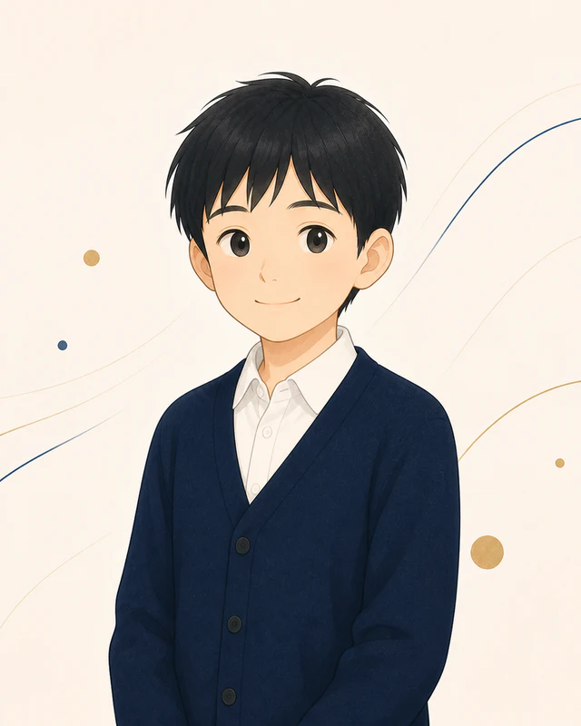 Aさんの合格事例イメージ。イラストは架空の人物